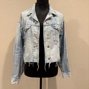 American Eagle Outfitters Blue Denim Jacket